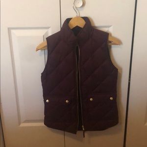 NWOT J crew Excursion Vest XXXS